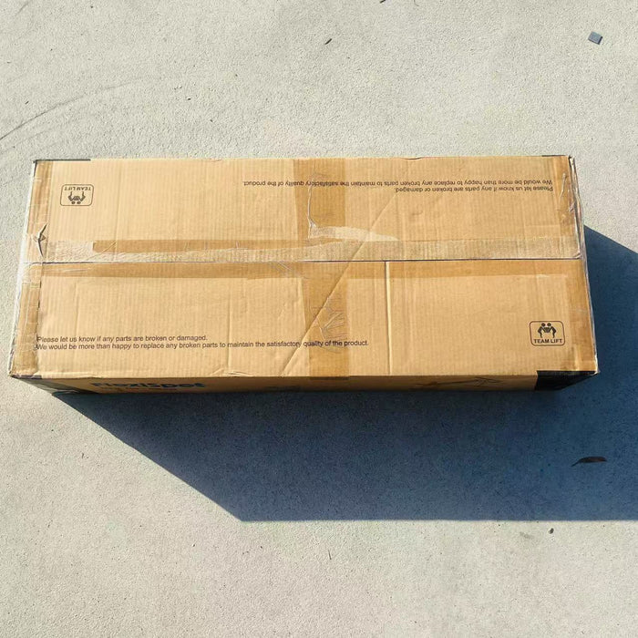 FLEXISPOT EB2W Electric Standing Desk Frame with Clamp Power Strip & Cable Tray