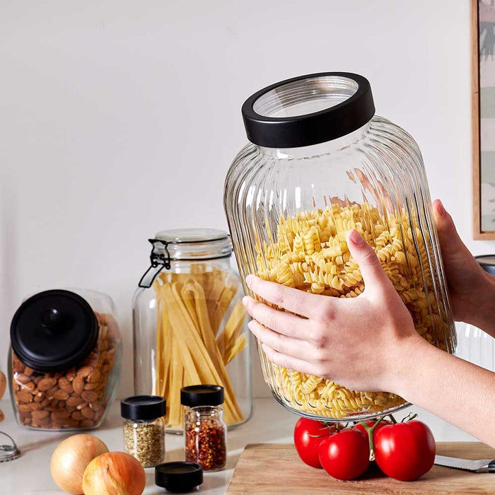 Lemon & Lime BROOKLYN GLASS JAR 5LT 17.5X17.5X26CM