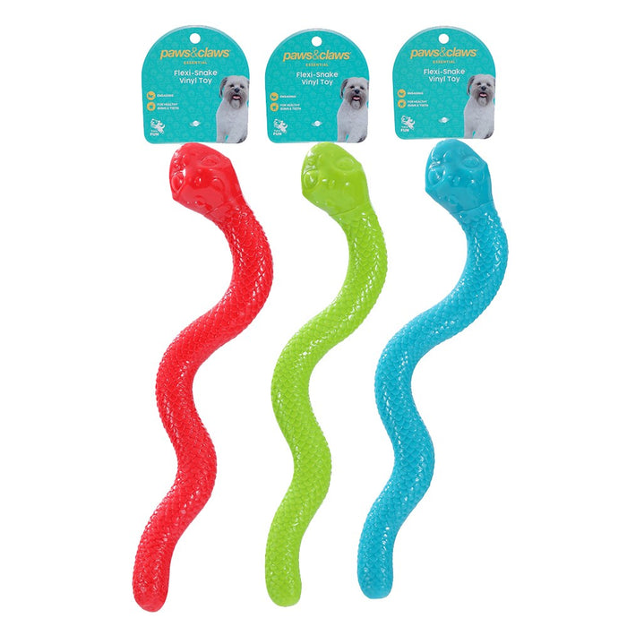 Paws & Claws FLEXIBLE SNAKE VINYL 41CM