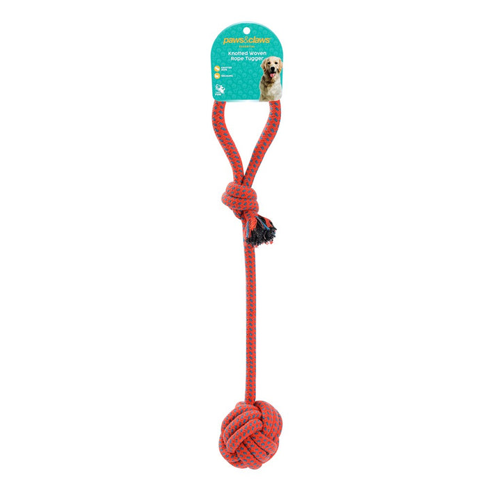Paws & Claws KNOTTED WOVEN ROPE TUGGERS 31 / 41 / 48CM 176G
