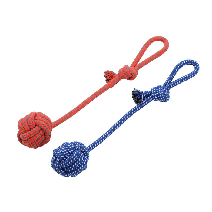 Paws & Claws KNOTTED WOVEN ROPE TUGGERS 31 / 41 / 48CM 176G