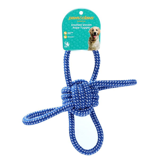 Paws & Claws KNOTTED WOVEN ROPE TUGGERS 31 / 41 / 48CM 176G