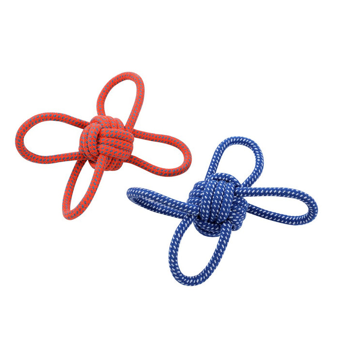 Paws & Claws KNOTTED WOVEN ROPE TUGGERS 31 / 41 / 48CM 176G