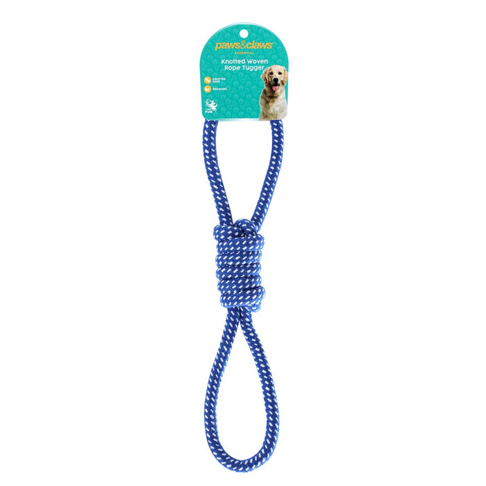 Paws & Claws KNOTTED WOVEN ROPE TUGGERS 31 / 41 / 48CM 176G