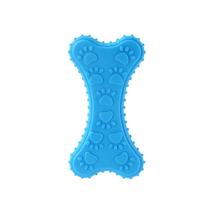 Paws & Claws TPR SPIKEY BONE  COLS 10CM