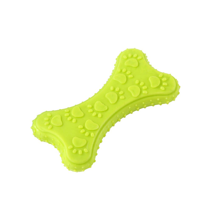 Paws & Claws TPR SPIKEY BONE  COLS 10CM
