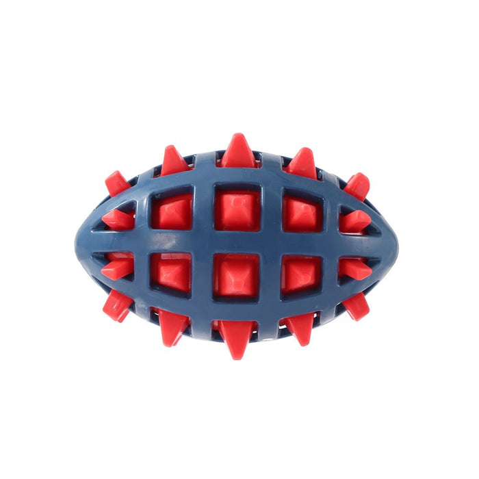 Paws & Claws TPR SPIKEY FOOTBALL 13X7.5X7.5CM