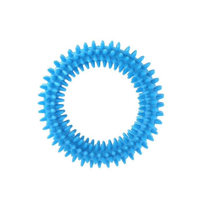 Paws & Claws TPR SPIKEY RING 11CM  COLS