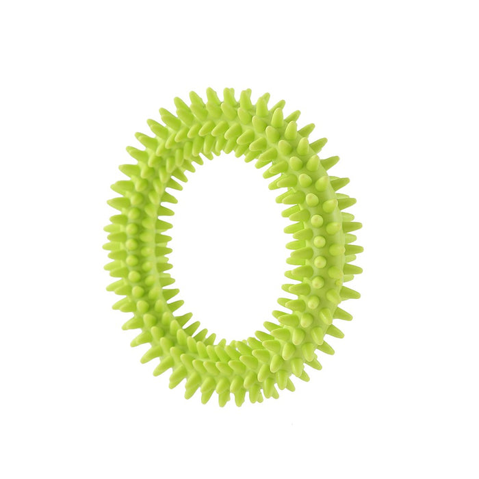 Paws & Claws TPR SPIKEY RING 11CM  COLS