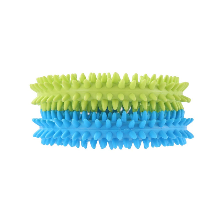 Paws & Claws TPR SPIKEY RING 11CM  COLS