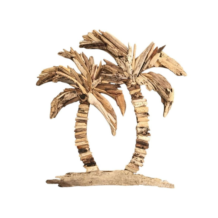 2 set Driftwood Coconut Trees Wall Art (SOLD OUT / DUE TBA)