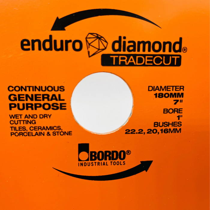 Bordo Enduro 150mm Continuous Diamond General Purpose Blade