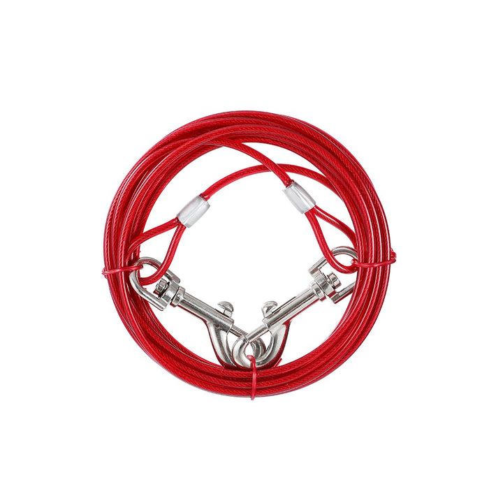Paws & Claws TIE OUT CABLE WITH STAKE COMBO 4MT