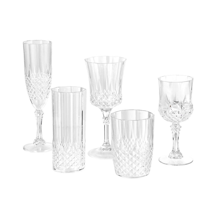 Lemon & Lime CRYSTAL DECO TUMBLER TALL 390ML