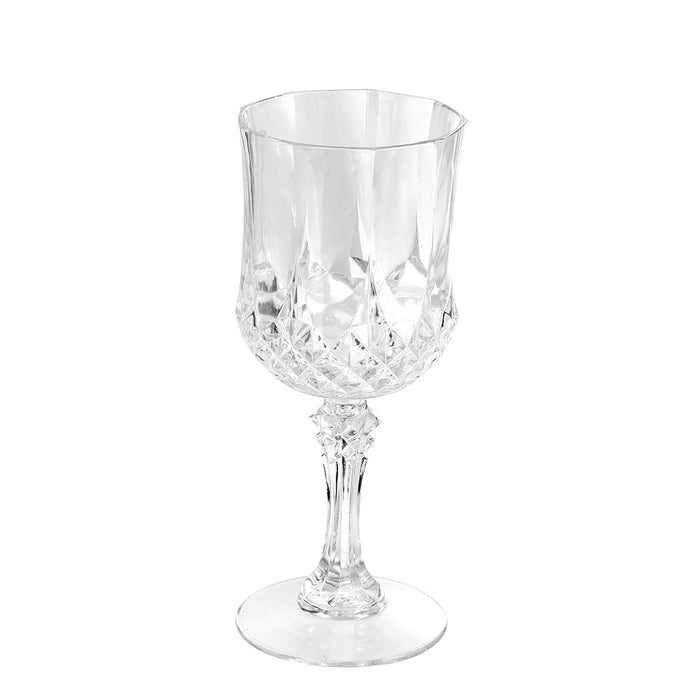 Lemon & Lime CRYSTAL DECO WINE GLASS 220ML