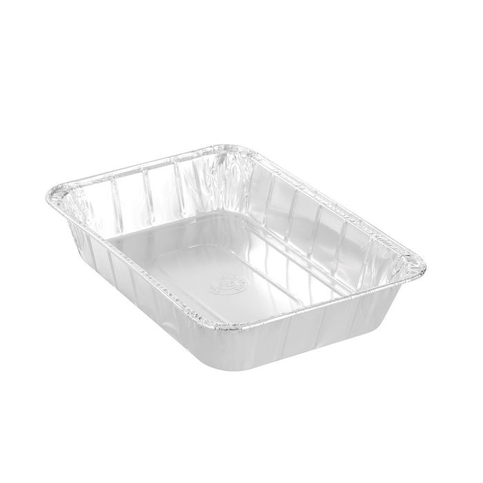 Lemon & Lime FOIL TRAY W/ PLASTIC LID 3PK 37X27X7CM