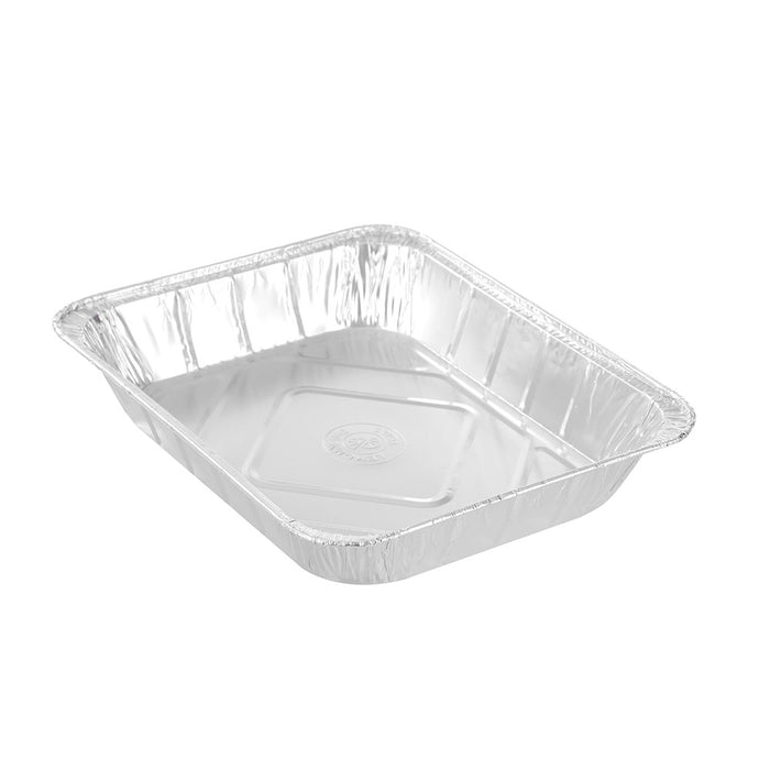 Lemon & Lime FOIL TRAY W/ PLASTIC LID 3PK 31.5X25.5X5.5CM