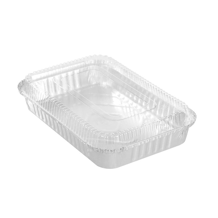 Lemon & Lime FOIL TRAY W/ PLASTIC LID 6PK 31.5X21X4.5CM