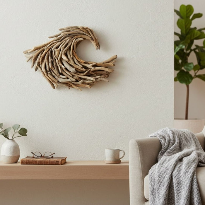 2 set Driftwood Wave Wall Art (SOLD OUT / DUE TBA)
