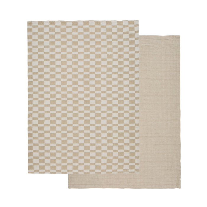 Davis & Waddell Heritage Check Cotton Tea Towel