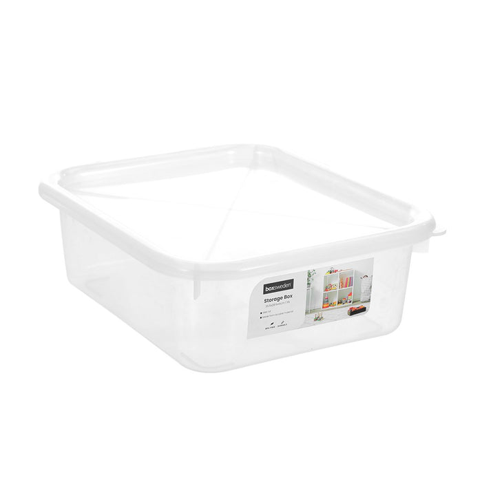 Boxsweden Clear Storage Box 10L 35.5X29.5X14Cm