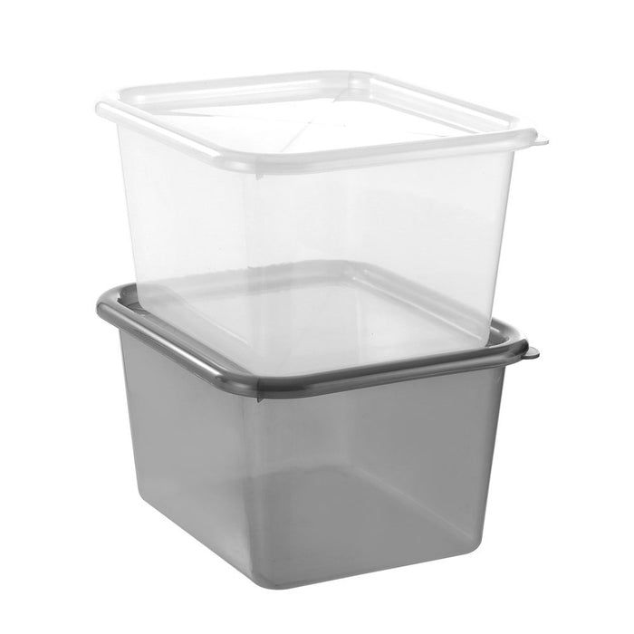 Boxsweden Clear Storage Box 15L 35.5X29.5X21Cm