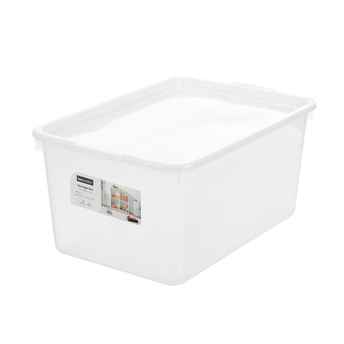 Boxsweden Clear Storage Box 20L 45X31.5X22Cm