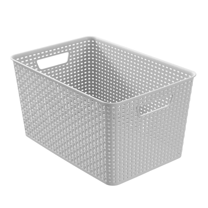 Boxsweden Woven Storage Basket 22L 41.5X28.5X22Cm
