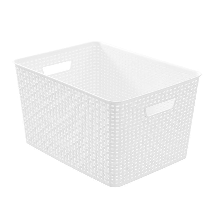 Boxsweden Woven Storage Basket 32L 44.5X34X25Cm