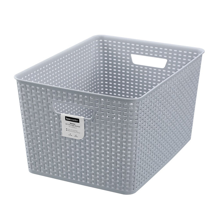 Boxsweden Woven Storage Basket 32L 44.5X34X25Cm