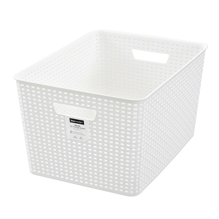 Boxsweden Woven Storage Basket 32L 44.5X34X25Cm