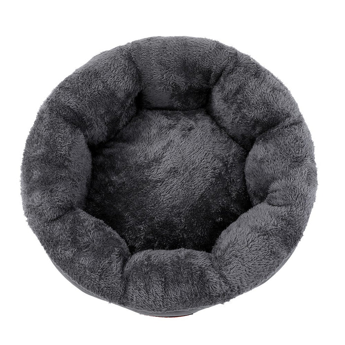 Paws & Claws LUX SNUGGLER BED DARK GREY 48X48X20CM