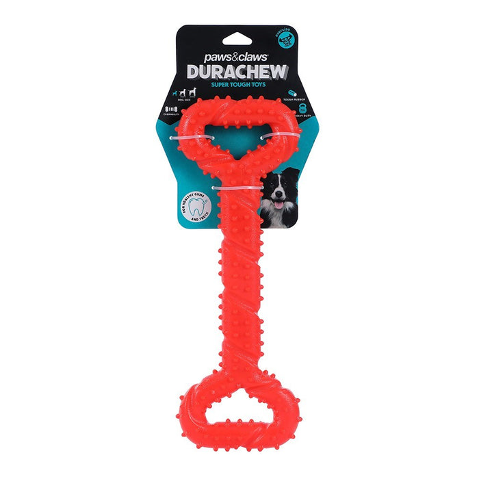 Paws & Claws DURA CHEW TPR TUGGER LARGE Set of 2