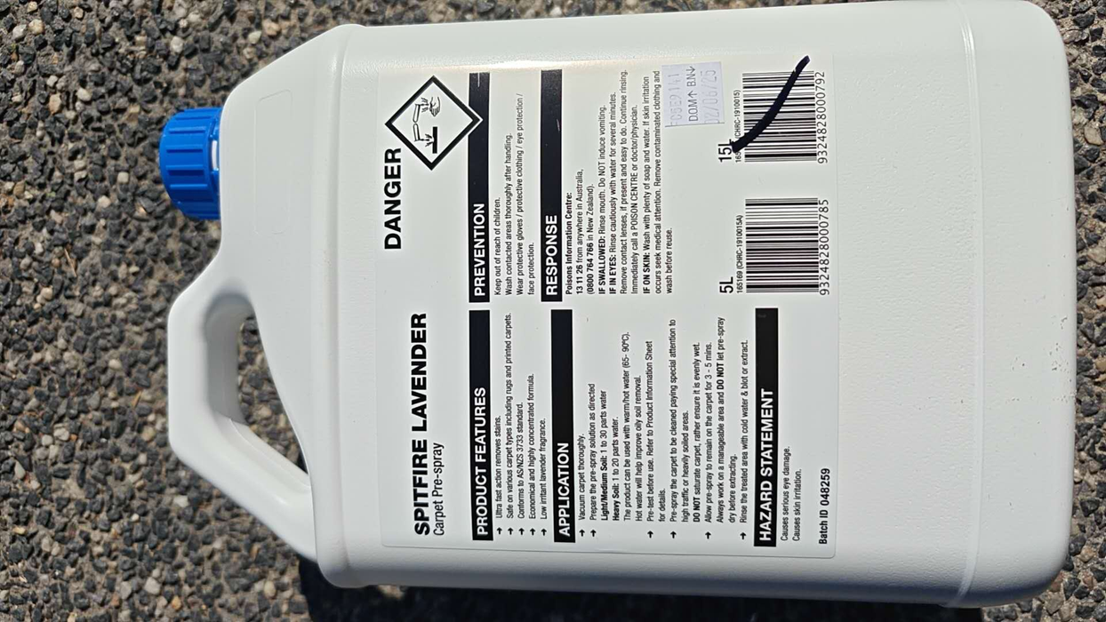 Oates CHRC-1910015 Lavender Spitfire 15L, 5L