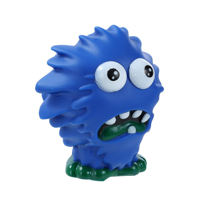 Paws & Claws VINYL CRAZY MONSTER SQUEAKY PET TOY 9.5X8.5CM