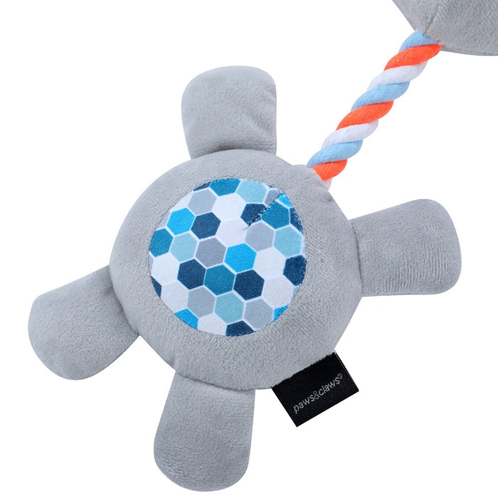 Paws & Claws PLUSH FARM ANIMALS W/ SQUEAKER PET TOY 31-35CM