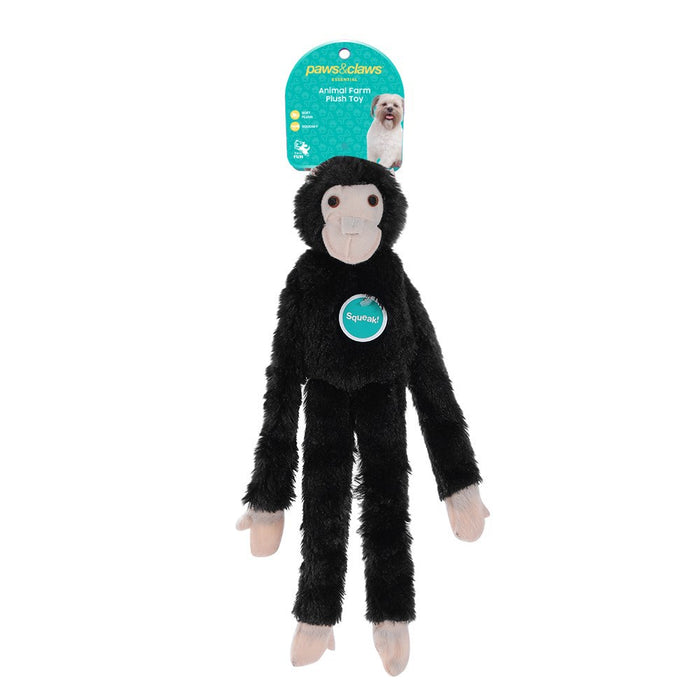 Paws & Claws ORANGUTAN PLUSH PET TOY 47CM