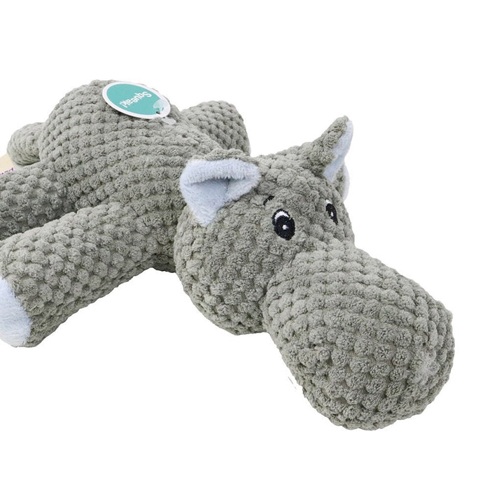 Paws & Claws PLUSH JUNGLE ANIMAL TOY W/ SQUEAKER 35X22CM