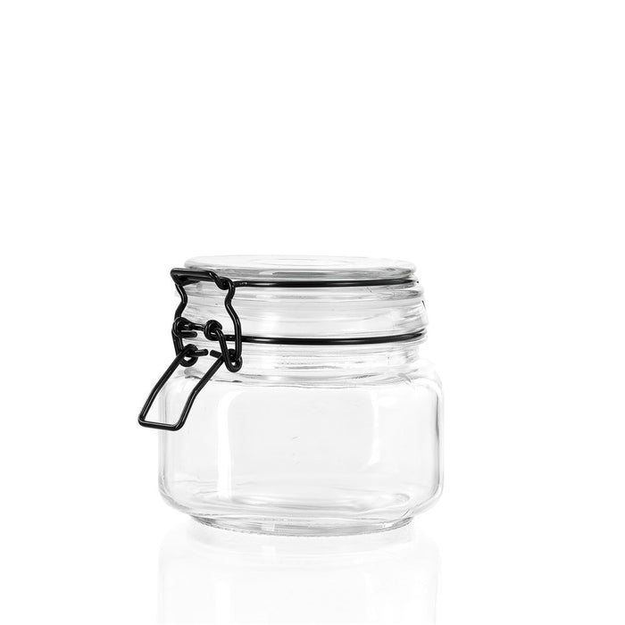 Lemon & Lime FIDO CLIP JAR 500ML 11X11X10CM