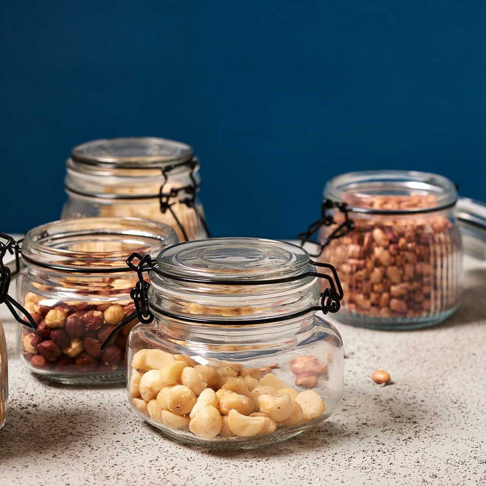 Lemon & Lime FIDO CLIP JAR 500ML 11X11X10CM
