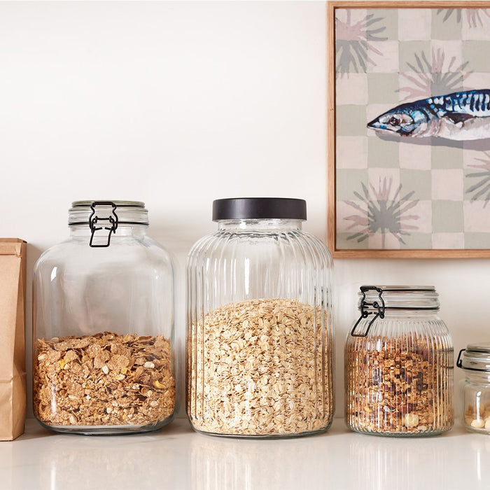 Lemon & Lime FIDO CLIP JAR 1L 11X11X15CM