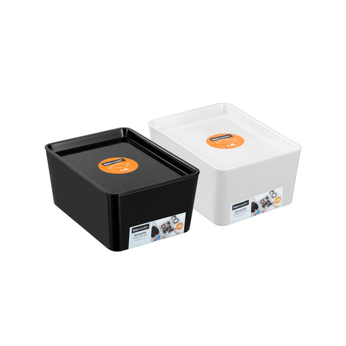 Boxsweden Smooth Tidy Box 1.5L 17.5X13X8Cm