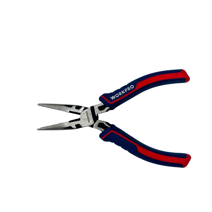 WORKPRO 160MM(6") Drop forged long nose pliers