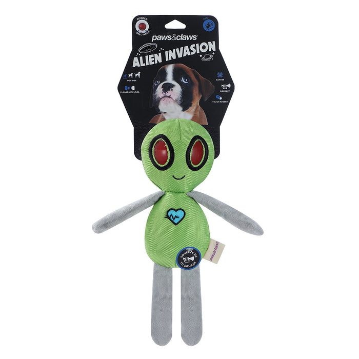 Paws & Claws ALIEN INVASION PET TOY ALIEN 30X14X8CM