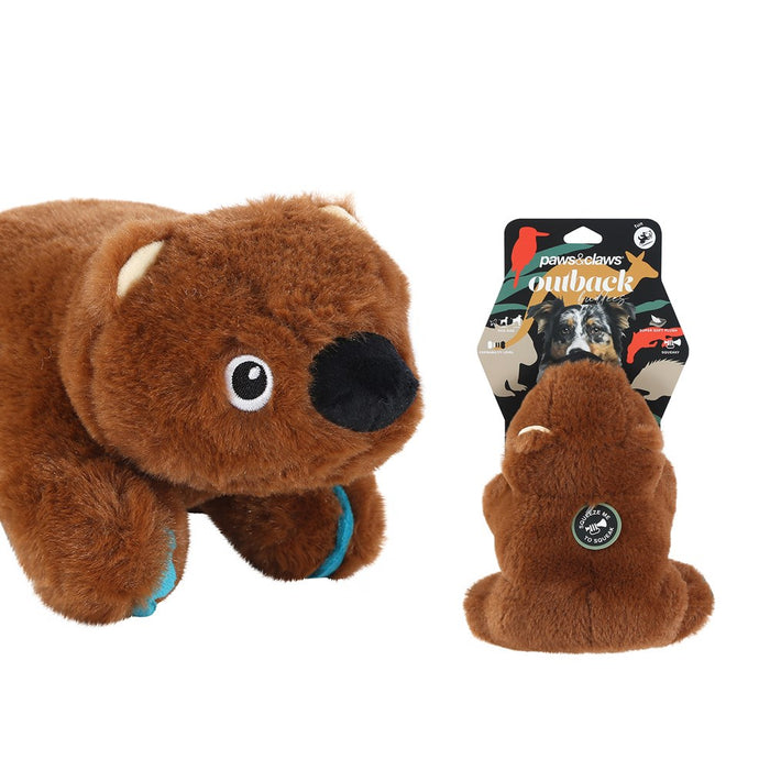 Paws & Claws OUTBACK BUDDIES WOMBAT 22X17X13CM