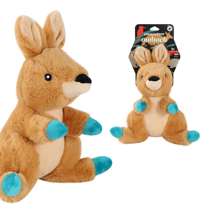 Paws & Claws OUTBACK BUDDIES KANGAROO 30X24X24CM