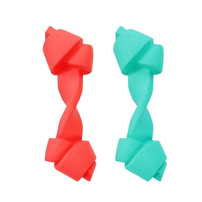 Paws & Claws DENTA CHEWS FLAT TWIST BONE TOY 13.7X4.6X3.6CM