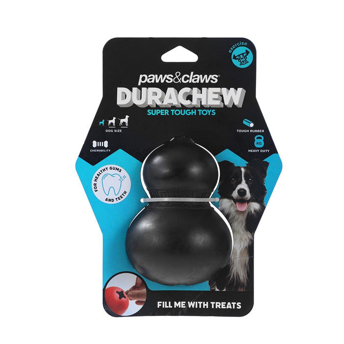 Paws & Claws DURA CHEW RUBBER GOURD COLS 11X8.2X8.2CM