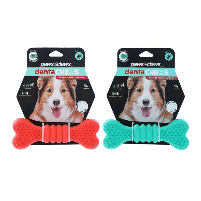 Paws & Claws DENTA CHEWS TEETH CLEANING TREAT BONE 17X6.1X3.7CM