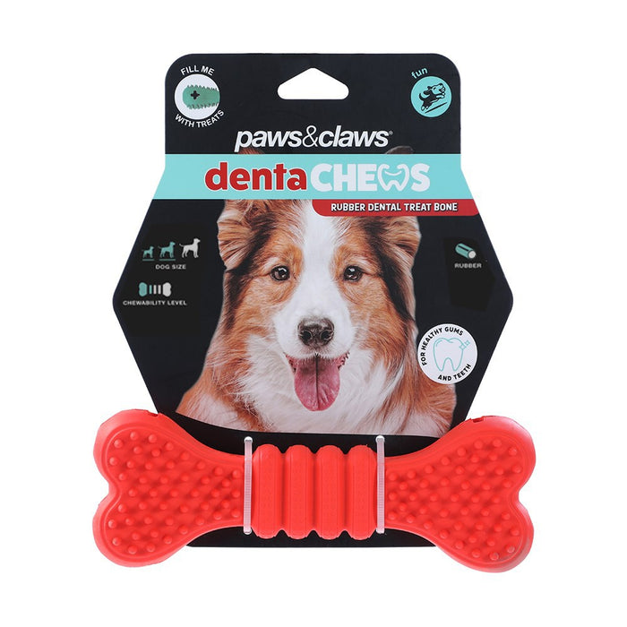 Paws & Claws DENTA CHEWS TEETH CLEANING TREAT BONE 17X6.1X3.7CM